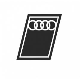 Sticker audi logo 15cm, creative rey®