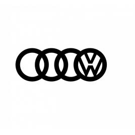 Sticker audi volkswagen 15cm, creative rey®
