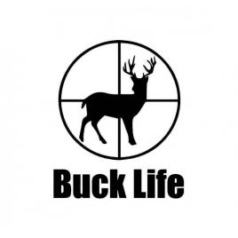 Sticker buck life 15 cm, creative rey®