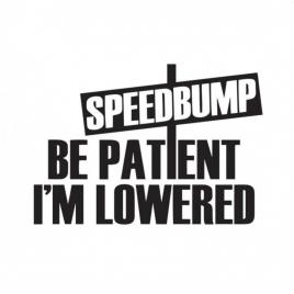 Sticker be patient i am lovered 15 cm, creative rey®