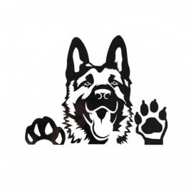 Sticker caine 15 cm, creative rey®