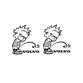Sticker camion set funny volvo 20x18 cm, creative rey®