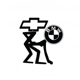 Sticker chevrolet boss 13x12 cm, creative rey®