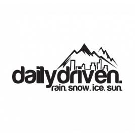 Sticker daily driven 15cm, creative rey®