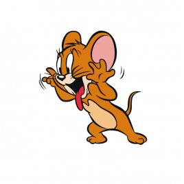 Sticker jerry 15 cm, creative rey®