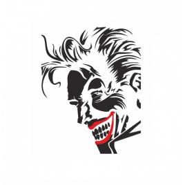 Sticker joker 15x10 cm, creative rey®