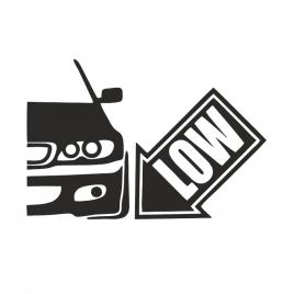 Sticker low bmw 15 cm, creative rey®
