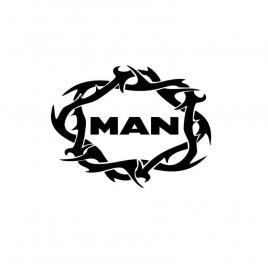 Sticker man 21.5x16.5 cm, creative rey®