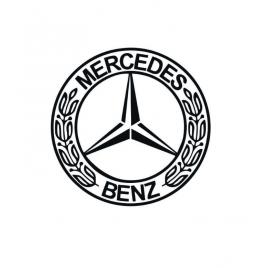 Sticker mercedes logo 12x12 cm, creative rey®