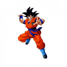 Sticker songoku 15 cm, creative rey®