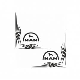 Sticker set man 30 cm, creative rey®