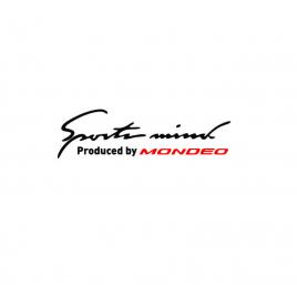 Sticker sportmind mondeo. 20x5.6 cm, creative rey®