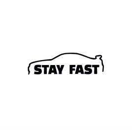 Sticker stai fast 20x5.7 cm, creative rey®