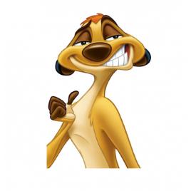 Sticker timon 20 cm, creative rey®