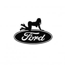 Sticker women ford 15x10 cm, creative rey®