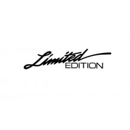 Sticker decorativ auto, limited edition, negru, 20x5cm