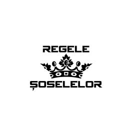 Sticker decorativ auto regele soselelor, negru, 20 x 13 cm