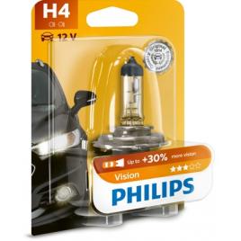 Bec far h4 p43t 60/55w 12v vision (blister) philips