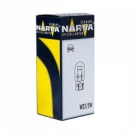 Bec fara soclu 12v w21/5w w3x16q set 10 buc narva
