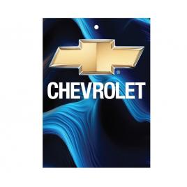 Odorizant auto chevrolet 7,5x10 cm, guma turbo