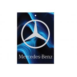 Odorizant auto mercedes 7,5 x 10 cm, guma turbo