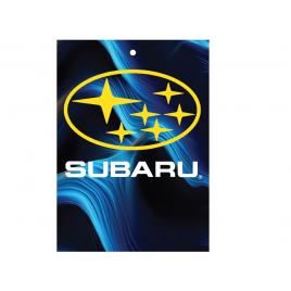Odorizant auto subaru 7,5x10 cm, guma turbo