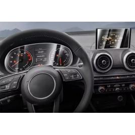 Audi q2 2022-2024 ecran navigatie + display ceasuri folie protectie king protection