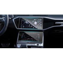 Audi rs6 2024 ecran navigatie + consola aer conditionat folie protectie king protection