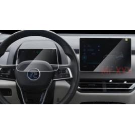 Byd yuan pro 2021 navigatie + display ceasuri folie protectie king protection