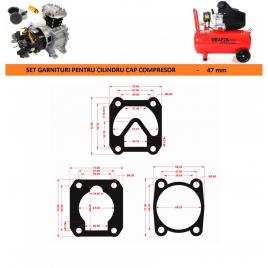 Garnituri set pentru cap compresor de aer 47mm ch088 mod.11(b)