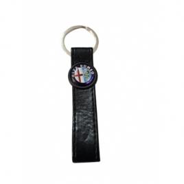 Breloc piele negru bre 503