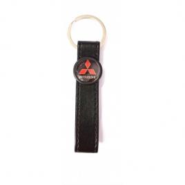 Breloc piele negru bre 559