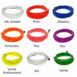 Fir cu neon 3m 3v albastru deschis