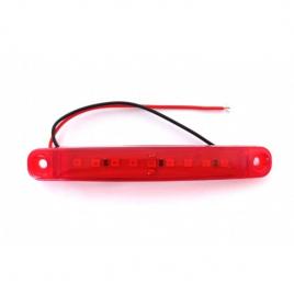 Lampa auto laterala 24 v rosie