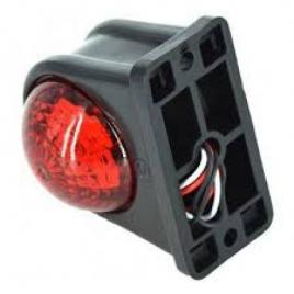 Lampa gabarit alb+rosu 12-30v