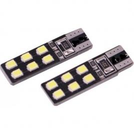 Led t10 -2835-12 smd albastru deschis/ led 095-ib