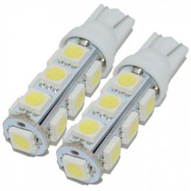 Led t10 -5050-13 smd 12v alb/led 550