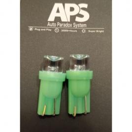 Led t10 1 smd verde/led 519-g