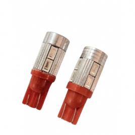 Led t10 10 smd cu lupa/led 079-r