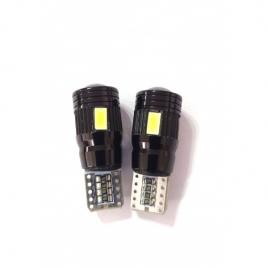 Led t10-5630-6 smd a canbus white