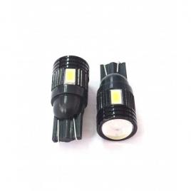 Led t10-5630-6 smd a white