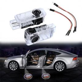 Set lampi portiera logo audi
