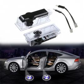 Set lampi portiera logo bmw