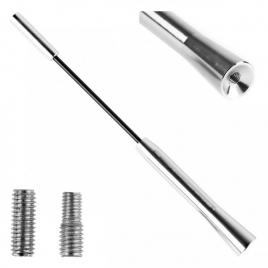 Antena auto catarg din aluminiu 20 cm 5/6mm adaptor antm05
