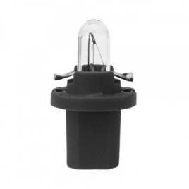 Bec halogen t5 b8.5d 12v 12w negru