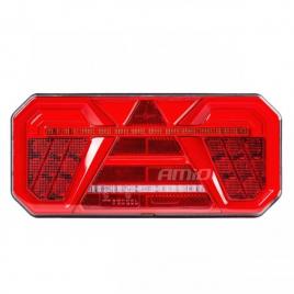 Lampă spate, cu led, amio, rcl-04-r, dinamică, dreapta