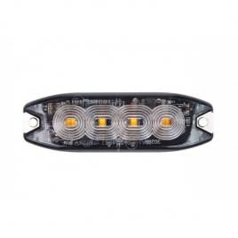 Proiector, lumina ambră pentru grătar 4x3w led r65 r10 12/24v ip67