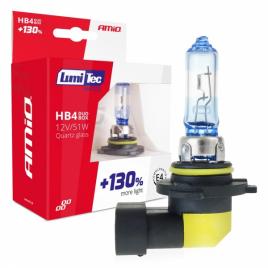 Set 2 bec halogen hb4 12v 51w lumitec limited +130% duo