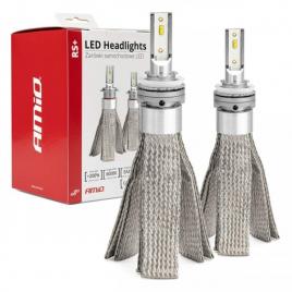 Set bec led h8/h9/h11 50w rs+ seria slim