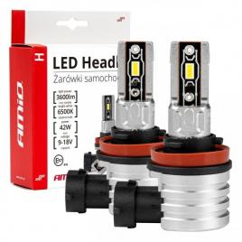 Set becuri cu led ,h8/h9/h11 h-mini amio